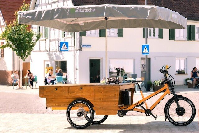 Musketier with Gastro Build-Up – The Perfect E-Cargo Bike for Mobile Catering & Food Service