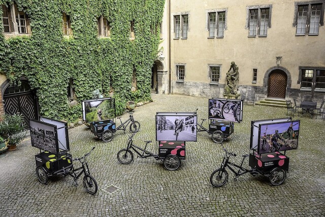 Radkutsche Best practice: Easy Rider Road Show mit Musketieren